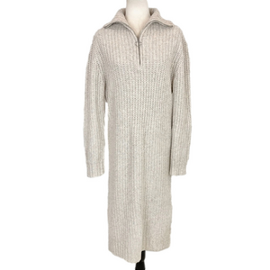 Kaisley cream knit sweater dress